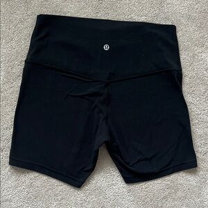 lululemon athletica Women's Classic Black Bike Shorts